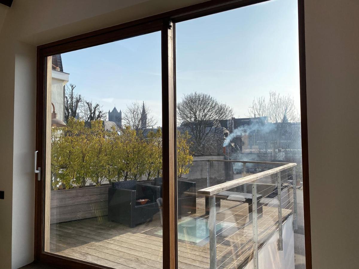 Burgstraat 17 Apartment In Exclusive Patrician House In Medieval Ghent Luaran gambar