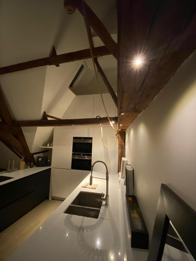 Burgstraat 17 Apartment In Exclusive Patrician House In Medieval Ghent Luaran gambar