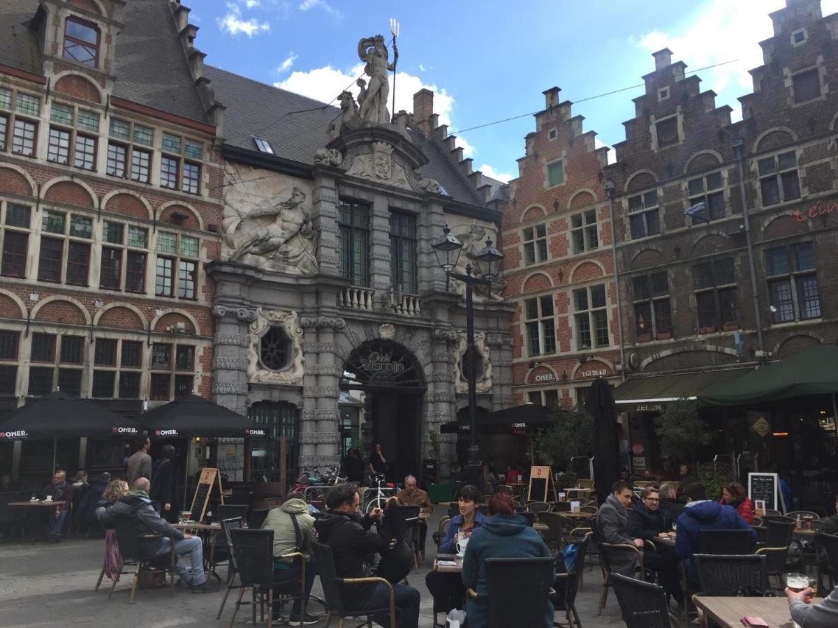 Burgstraat 17 Apartment In Exclusive Patrician House In Medieval Ghent Luaran gambar